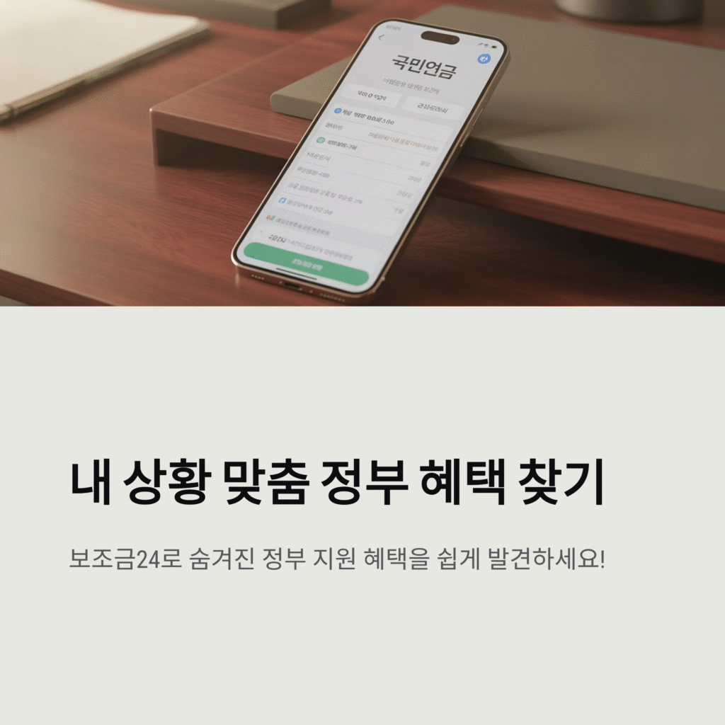 내 상황 맞춤 정부 혜택 찾기: 보조금24 완벽 활용법 (2025 최신 업데이트) 2 내 상황 맞춤 정부 혜택 찾기: 보조금24 완벽 활용법 (2025 최신 업데이트)