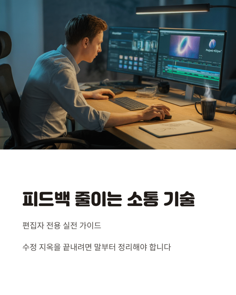 피드백 줄이는 소통 기술, 편집자 전용 실전 가이드 2 피드백 줄이는 소통 기술, 편집자 전용 실전 가이드