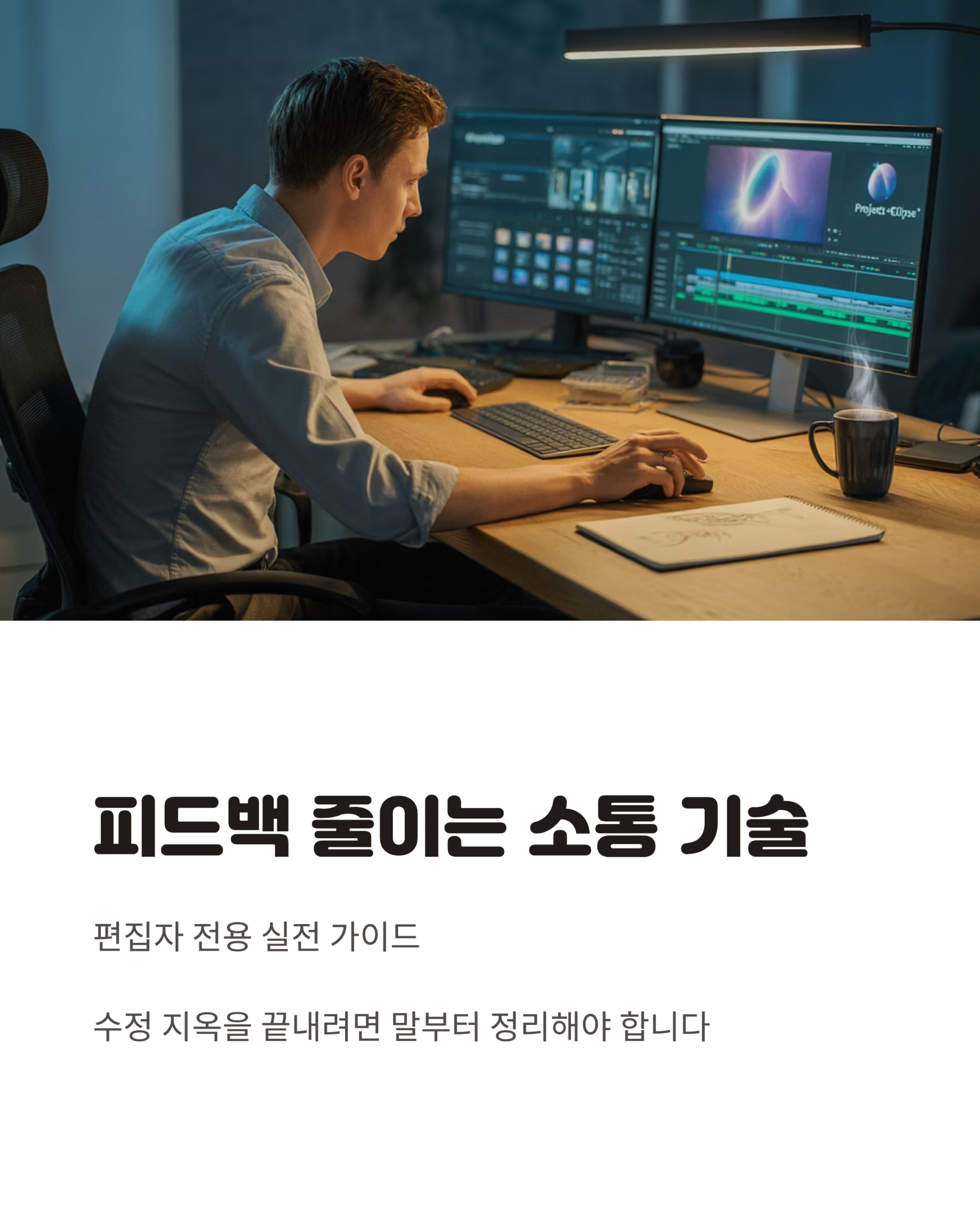 피드백 줄이는 소통 기술, 편집자 전용 실전 가이드 1 피드백 줄이는 소통 기술, 편집자 전용 실전 가이드