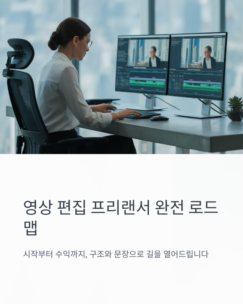 영상 편집 프리랜서, 시작부터 수익까지 로드맵 2 영상 편집 프리랜서, 시작부터 수익까지 로드맵