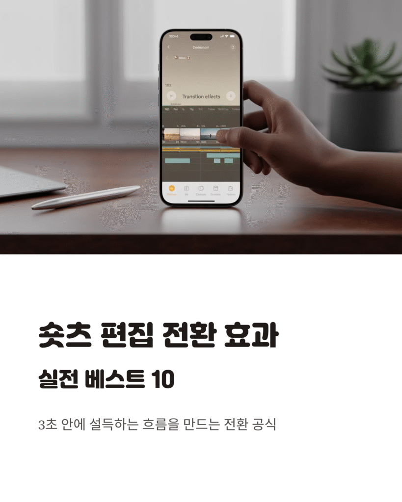 숏츠 편집 전환 효과, 실전 베스트 10 2 숏츠 편집 전환 효과, 실전 베스트 10