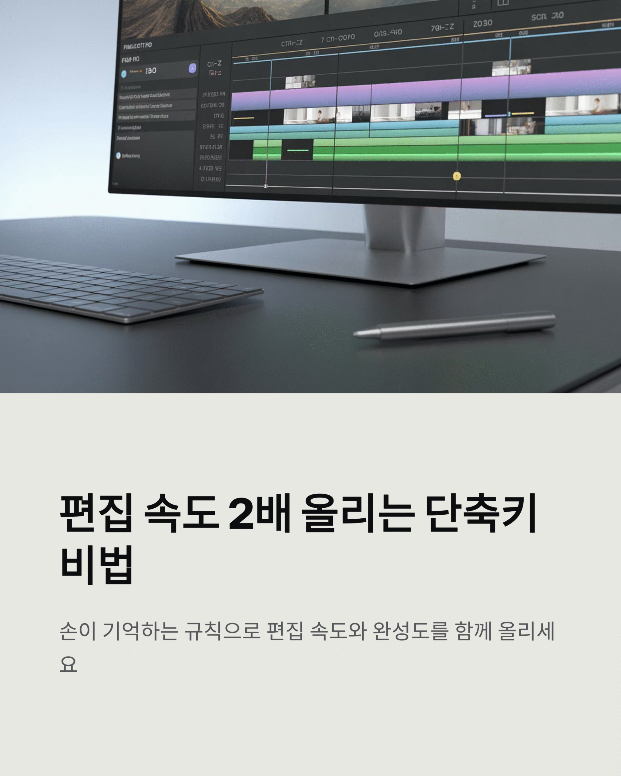편집툴 단축키 정리표, 속도 2배 올리는 비법 8 편집툴 단축키 정리표, 속도 2배 올리는 비법