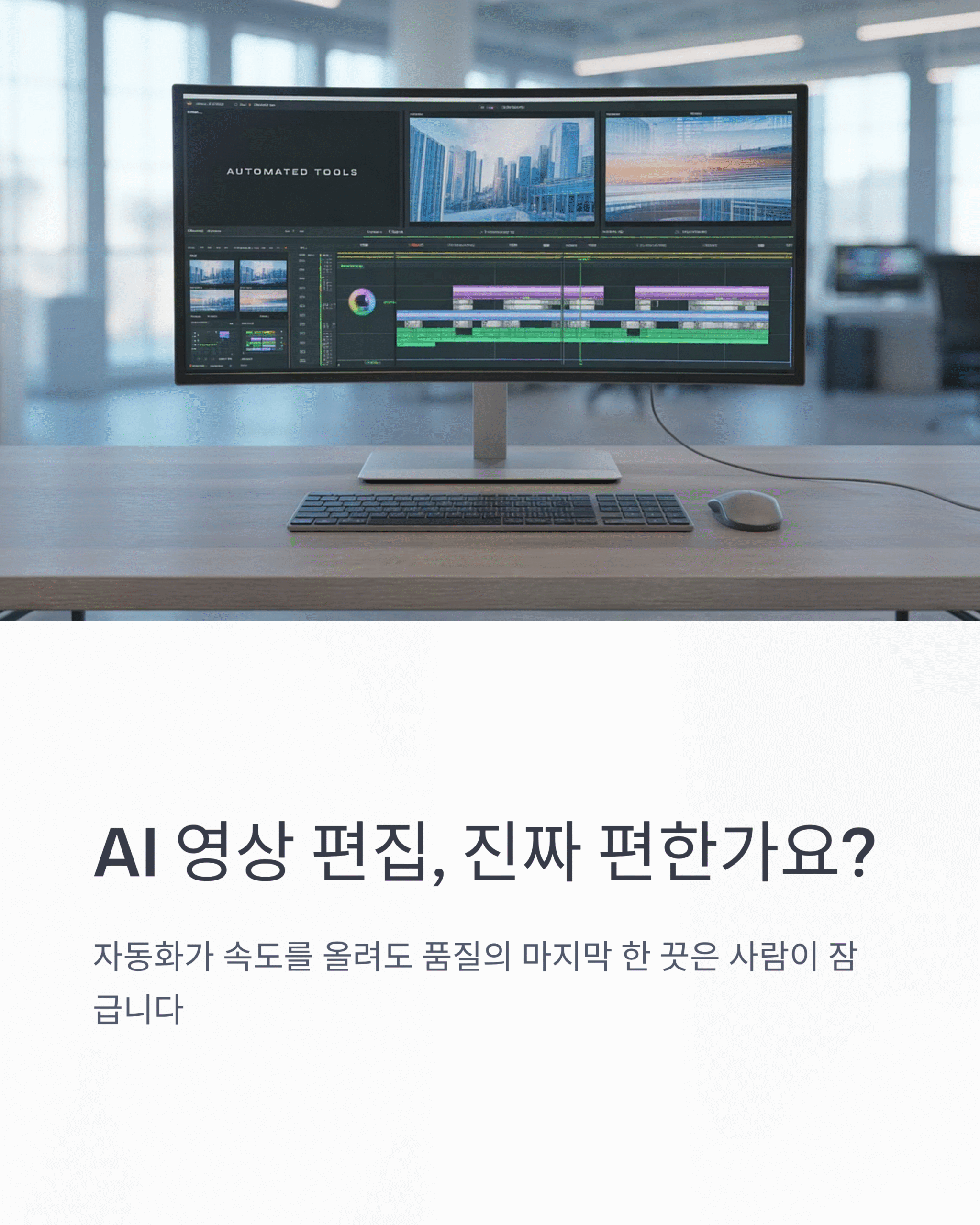 AI 영상 편집, 진짜 편한가요? 현실 점검 6 AI 영상 편집, 진짜 편한가요? 현실 점검