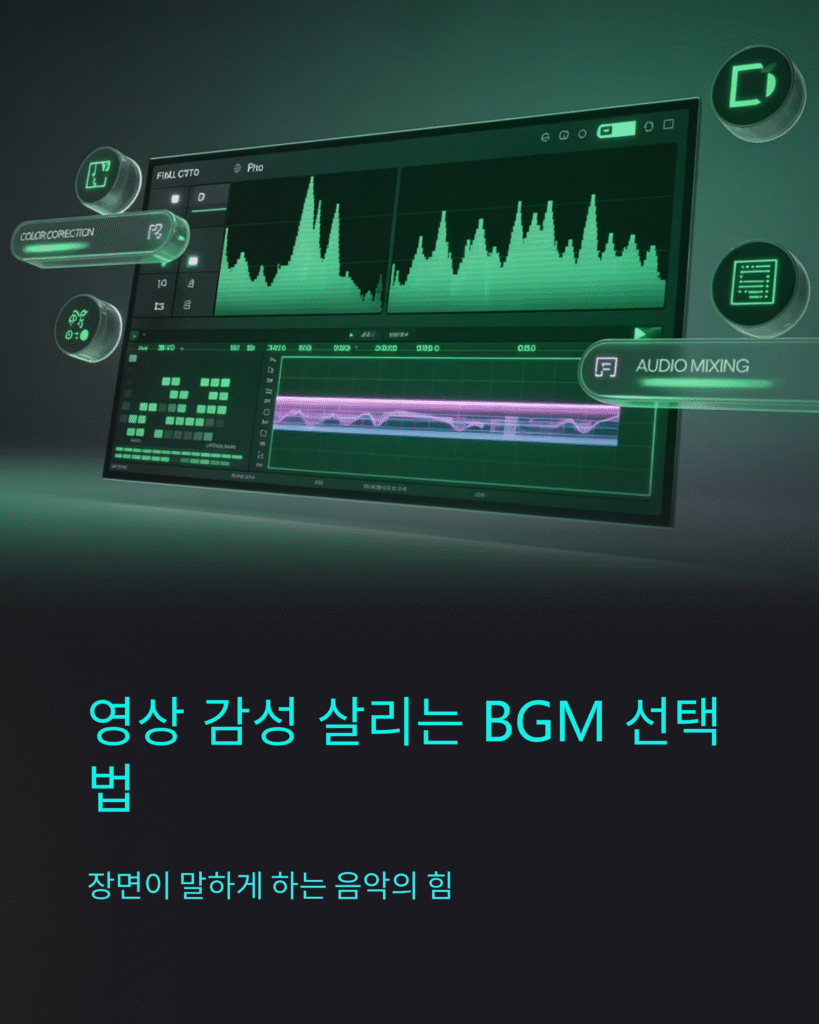 영상 감성 살리는 BGM 선택법, 장면이 말하게 하라 2 영상 감성 살리는 BGM 선택법, 장면이 말하게 하라