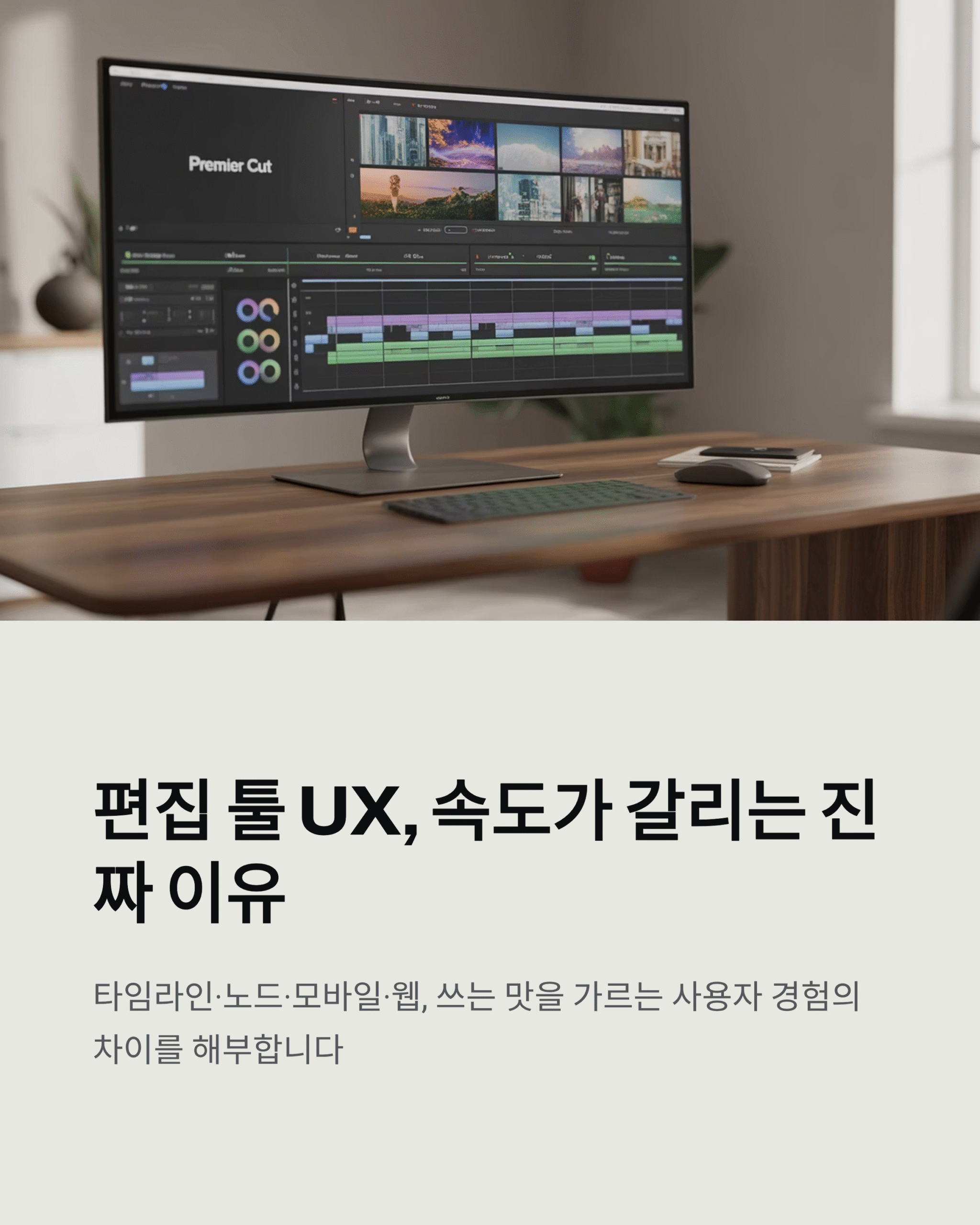 편집 툴 UX, 속도가 갈리는 진짜 이유 8 편집 툴 UX, 속도가 갈리는 진짜 이유