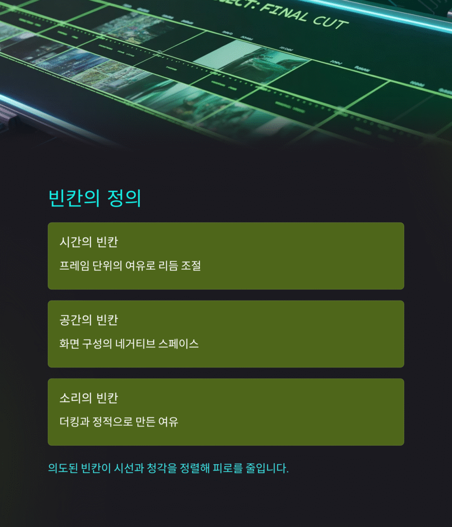 숏폼편집, 왜 빈칸이 몰입을 만든다 3 숏폼편집, 왜 빈칸이 몰입을 만든다
