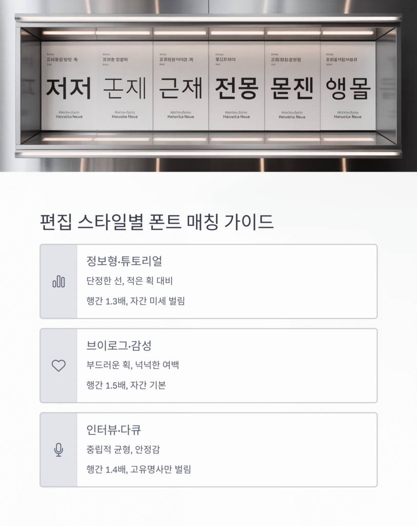 편집 스타일에 맞는 자막 폰트 찾기, 한 번에 끝내는 실전 가이드 5 편집 스타일에 맞는 자막 폰트 찾기, 한 번에 끝내는 실전 가이드