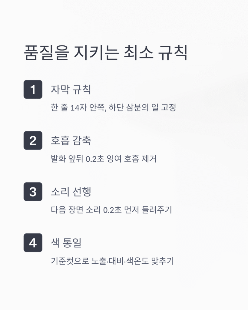 AI 영상 편집, 진짜 편한가요? 현실 점검 6 AI 영상 편집, 진짜 편한가요? 현실 점검