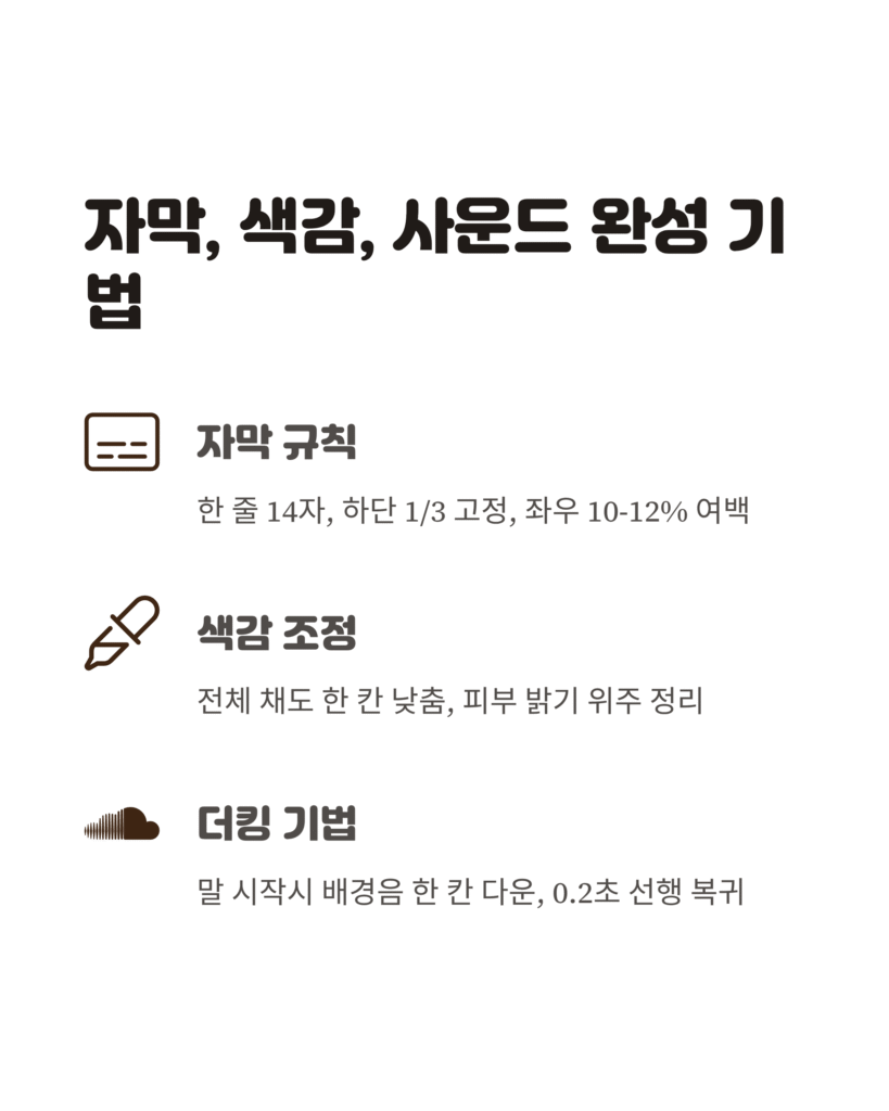 인터뷰 영상 편집, 핵심만 남기는 압축 공법 6 인터뷰 영상 편집, 핵심만 남기는 압축 공법