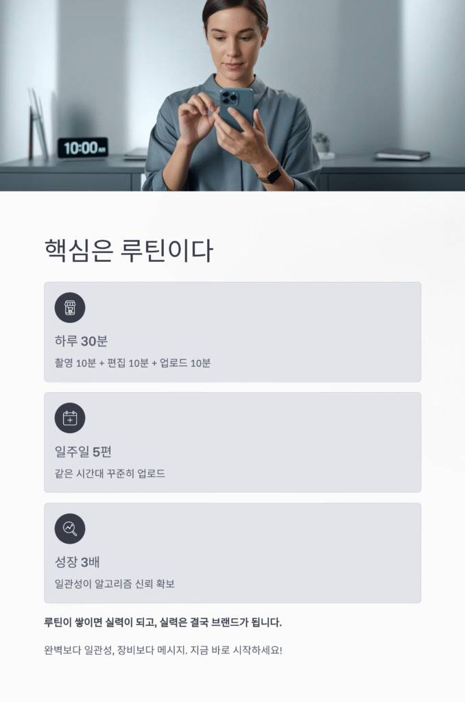 🎬 스마트폰 하나로 완성하는 유튜브 숏츠 편집 루틴 5단계 | 초보 크리에이터를 위한 실전 가이드 6 🎬 스마트폰 하나로 완성하는 유튜브 숏츠 편집 루틴 | 초보 크리에이터를 위한 실전 가이드