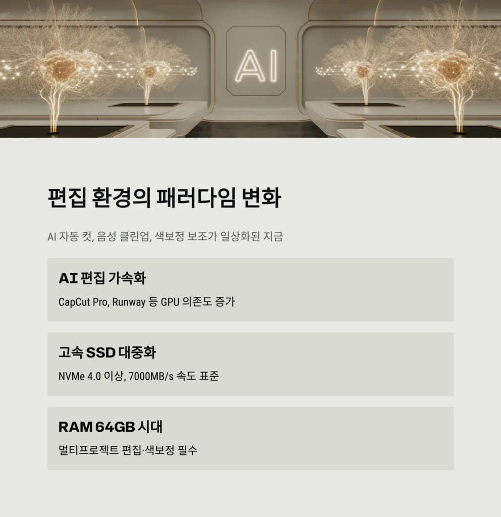 2025 편집자 장비 추천, 이 조합이면 끝 (영상 편집자 필수 세팅 완전 가이드) 3 2025 편집자 장비 추천, 이 조합이면 끝 (영상 편집자 필수 세팅 완전 가이드)