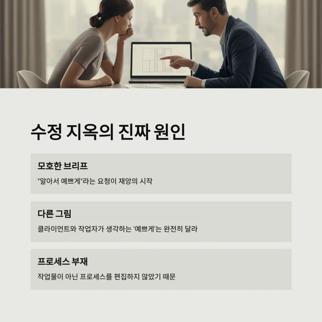 클라이언트 피드백 줄이는 '포인트 편집법': 수정 요청 90% 줄이는 5가지 비밀 3 클라이언트 피드백 줄이는 '포인트 편집법': 수정 요청 90% 줄이는 5가지 비밀
