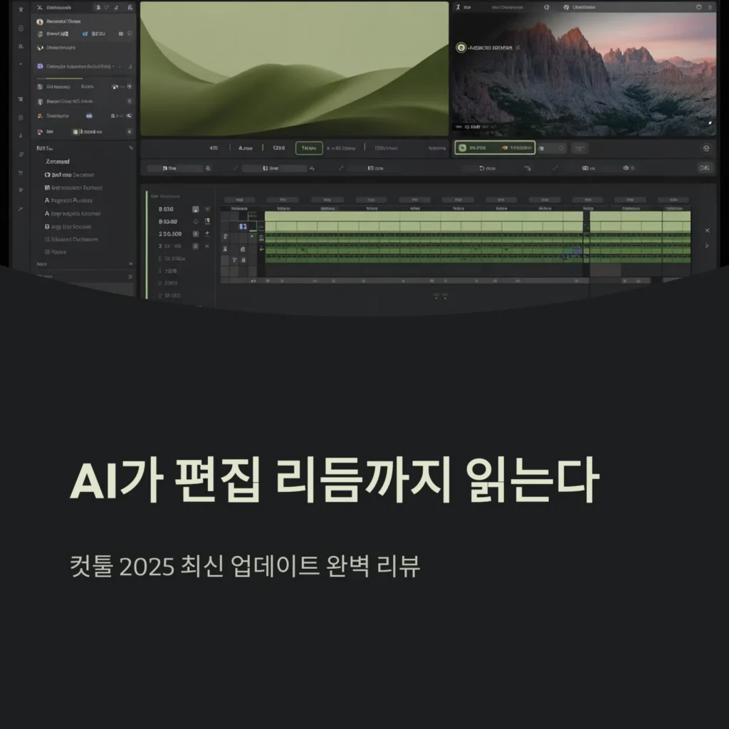 컷툴 신기능 리뷰 및 실사용 후기 (2025 최신 업데이트) | 영상 편집 효율의 진화 2 컷툴 신기능 리뷰 및 실사용 후기 (2025 최신 업데이트) | 영상 편집 효율의 진화
