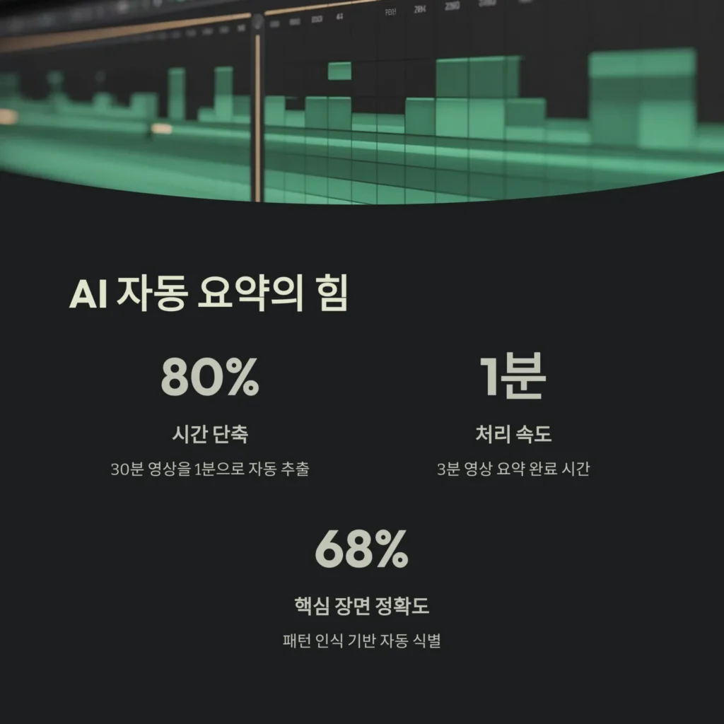 영상 요약 기능, 자동 vs 수동 뭐가 나을까? | AI 요약 편집의 한계와 인간 감성의 힘 4 영상 요약 기능, 자동 vs 수동 뭐가 나을까? | AI 요약 편집의 한계와 인간 감성의 힘