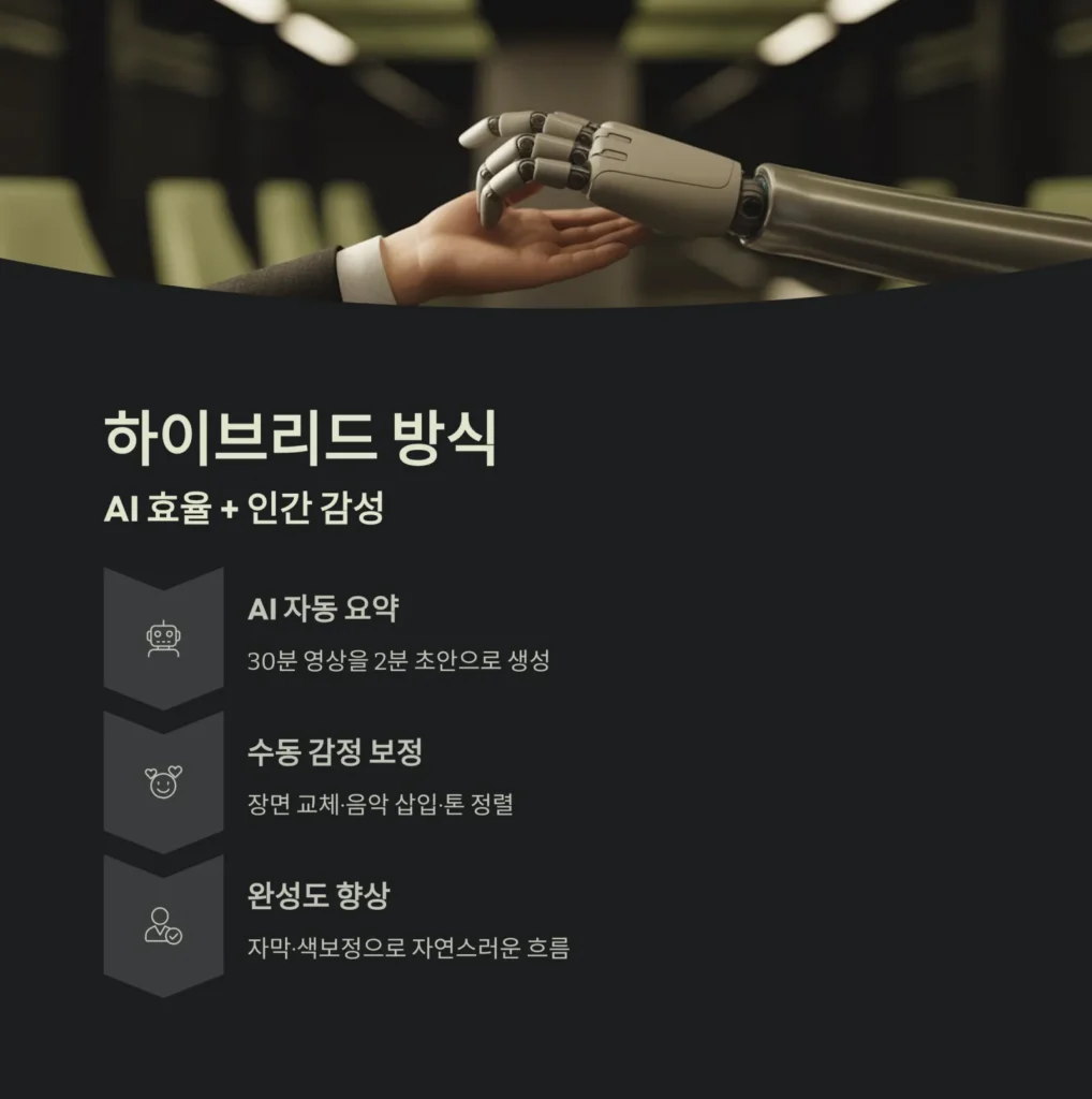 영상 요약 기능, 자동 vs 수동 뭐가 나을까? | AI 요약 편집의 한계와 인간 감성의 힘 7 영상 요약 기능, 자동 vs 수동 뭐가 나을까? | AI 요약 편집의 한계와 인간 감성의 힘