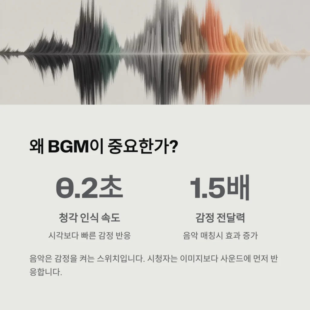BGM 선택법, 영상에 감성을 입히는 BGM 고르기 | 장르·템포·타이밍 완벽 가이드 3 BGM 선택법, 영상에 감성을 입히는 BGM 고르기 | 장르·템포·타이밍 완벽 가이드