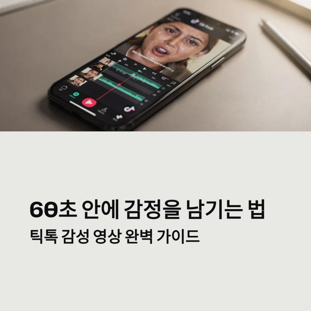 틱톡 감성 영상, 60초 완성 편집 구조 2 틱톡 감성 영상, 60초 완성 편집 구조