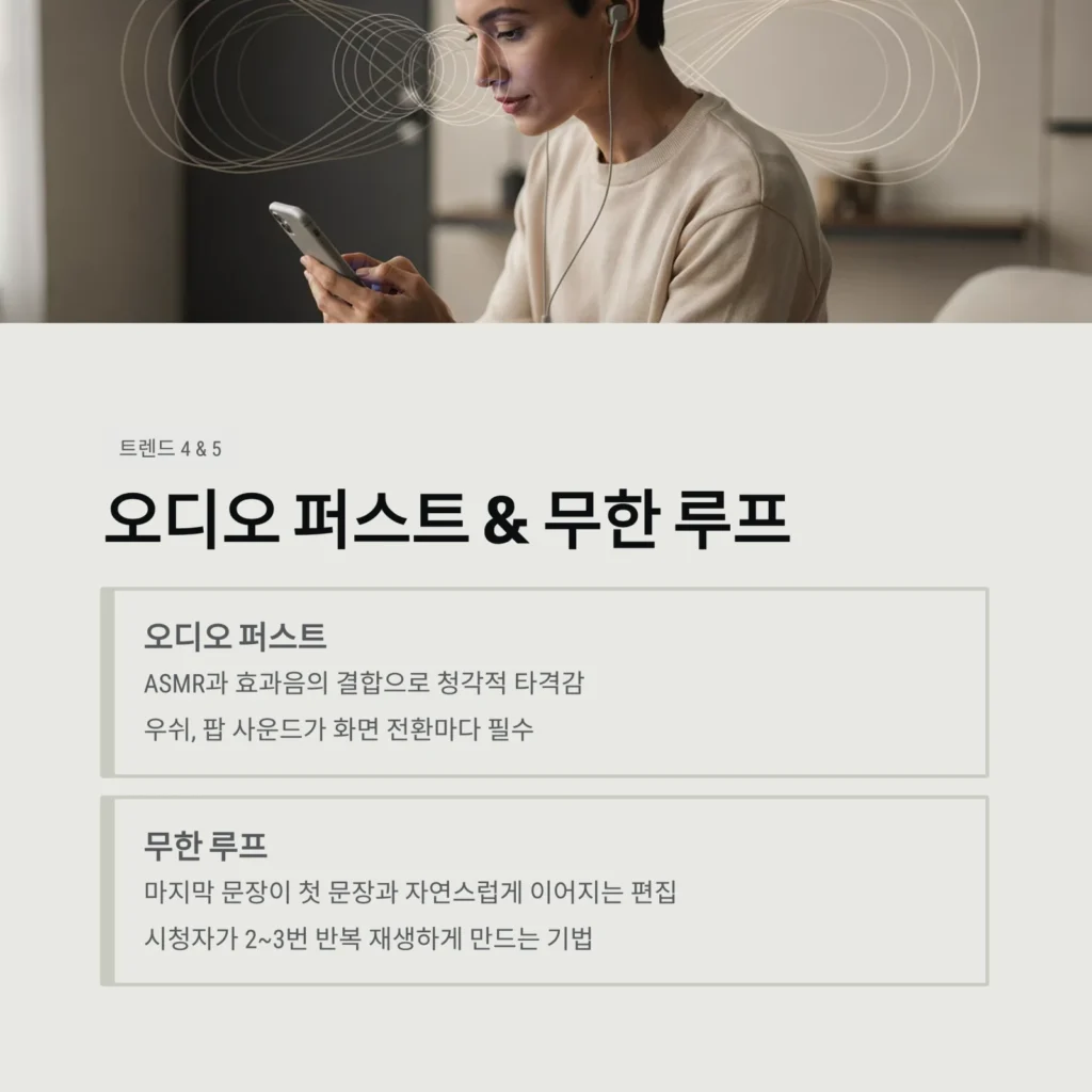 오디오 퍼스트 & 무한 루프