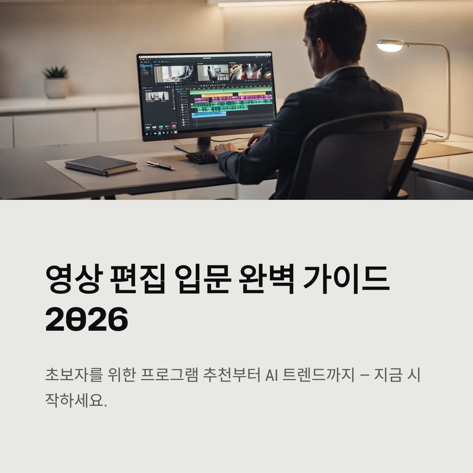 영상 편집 입문 완벽 가이드 2026
