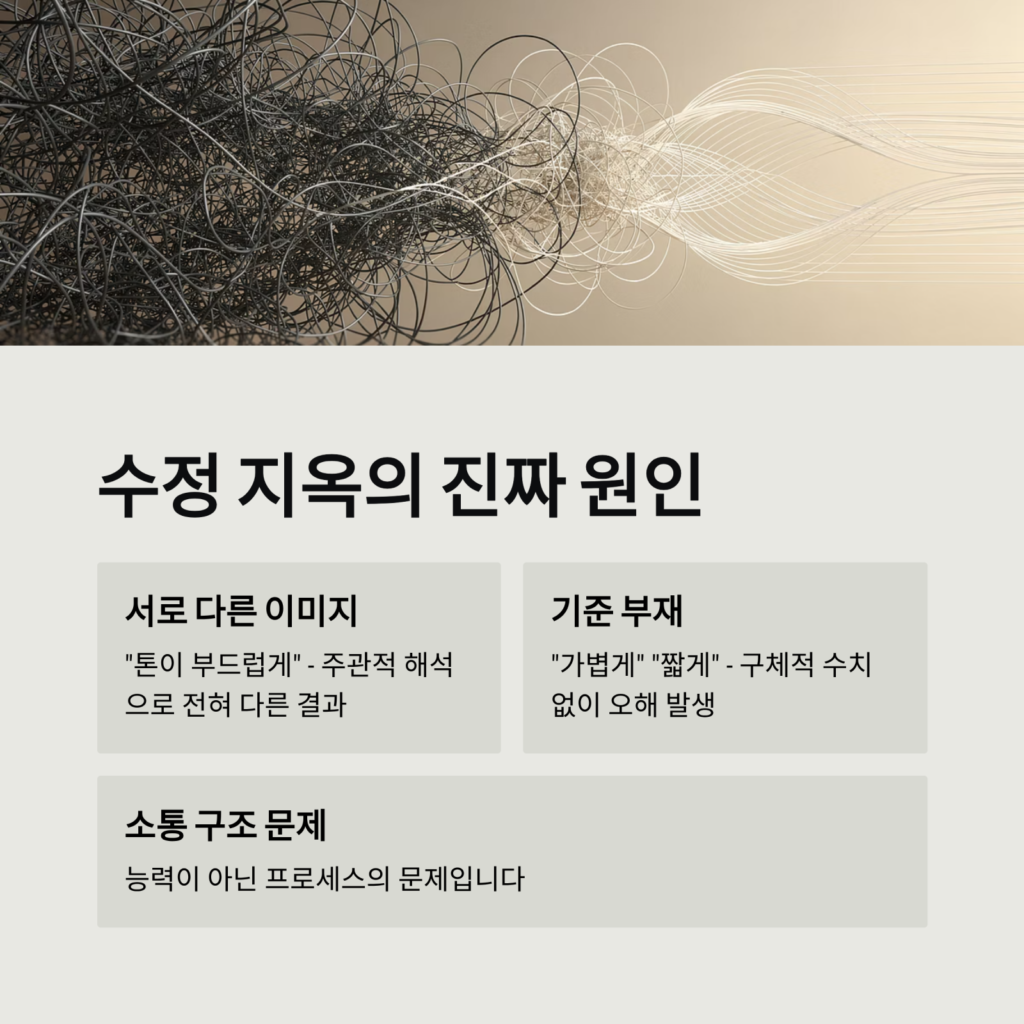 수정 지옥의 진짜 원인