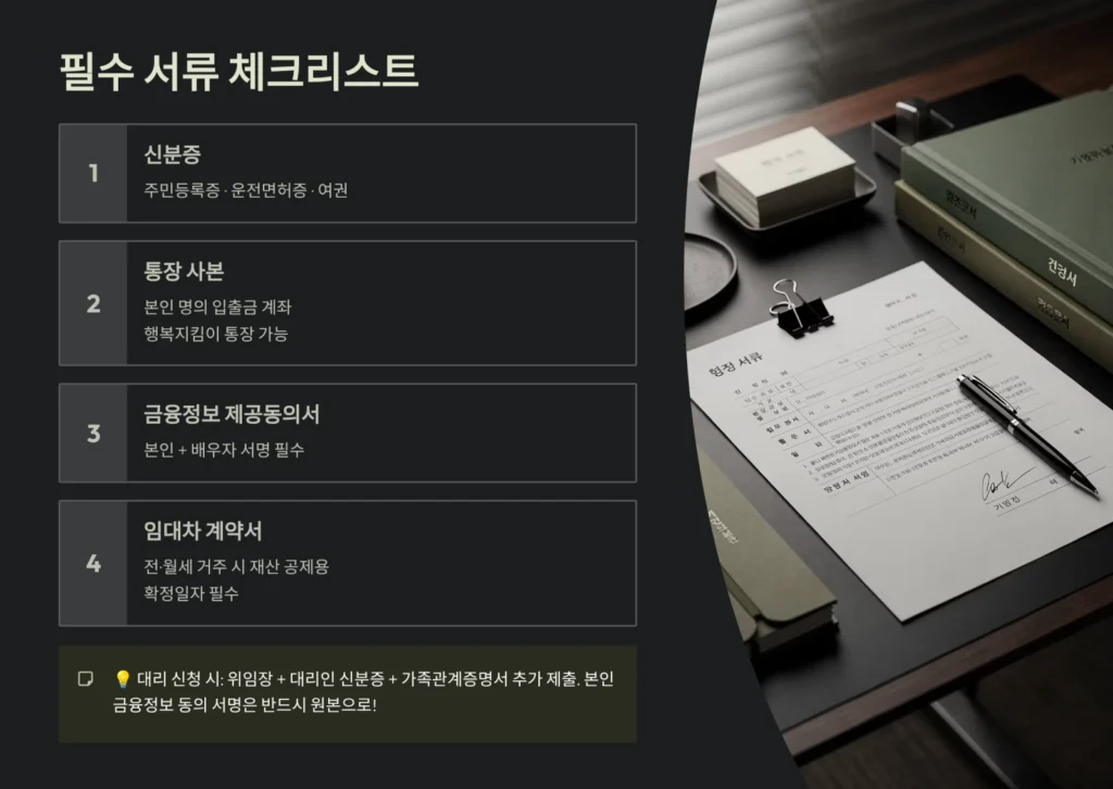 2026 기초연금 신청 방법 필수 서류 체크리스트