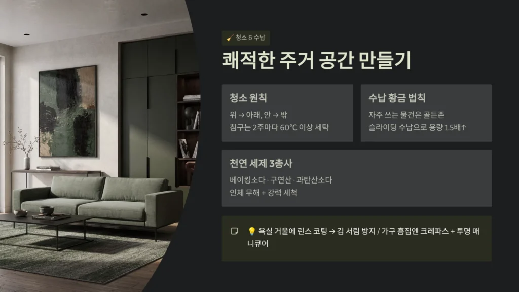 쾌적한 주거 공간 만들기