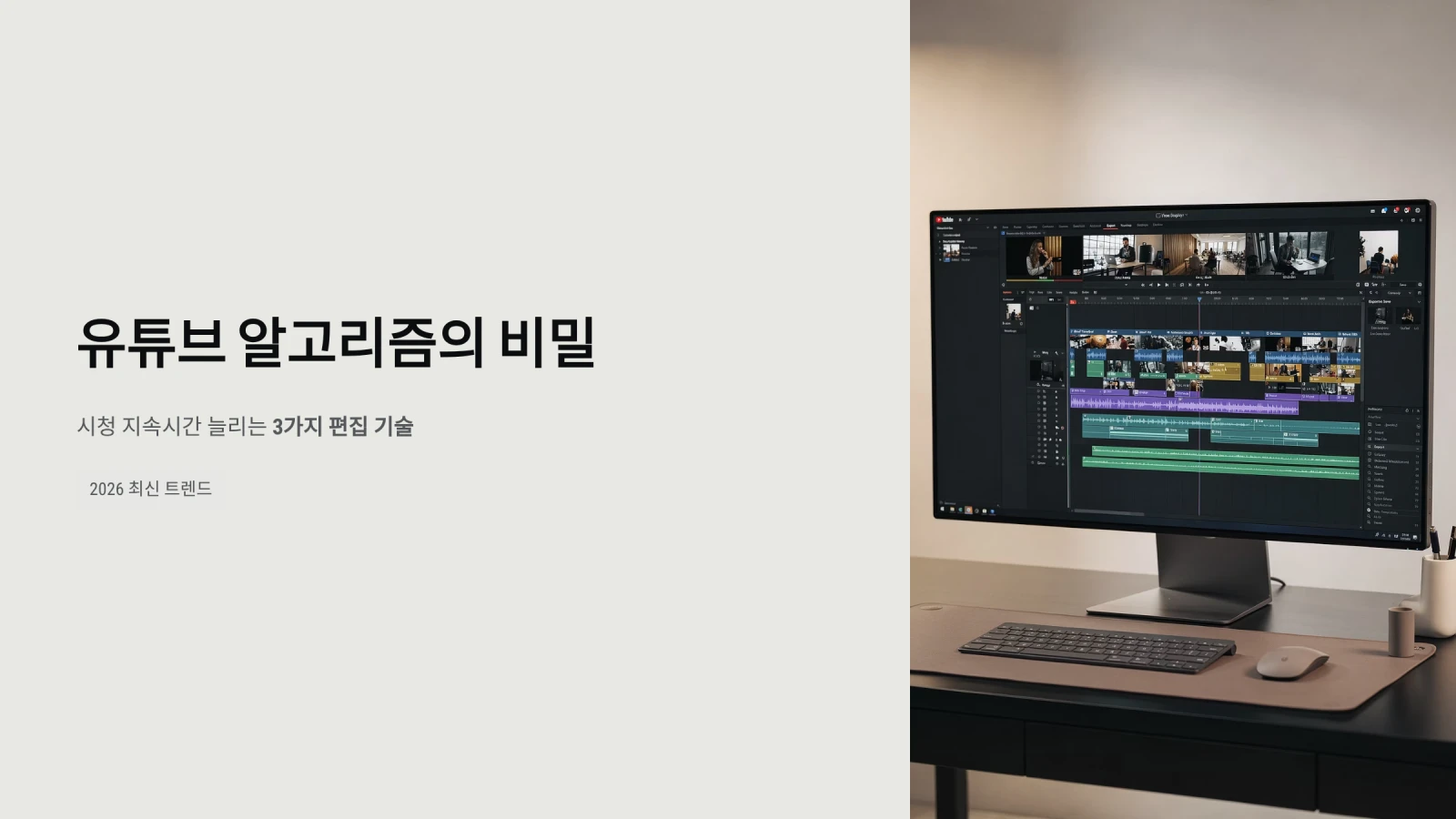 유튜브 알고리즘의 비밀