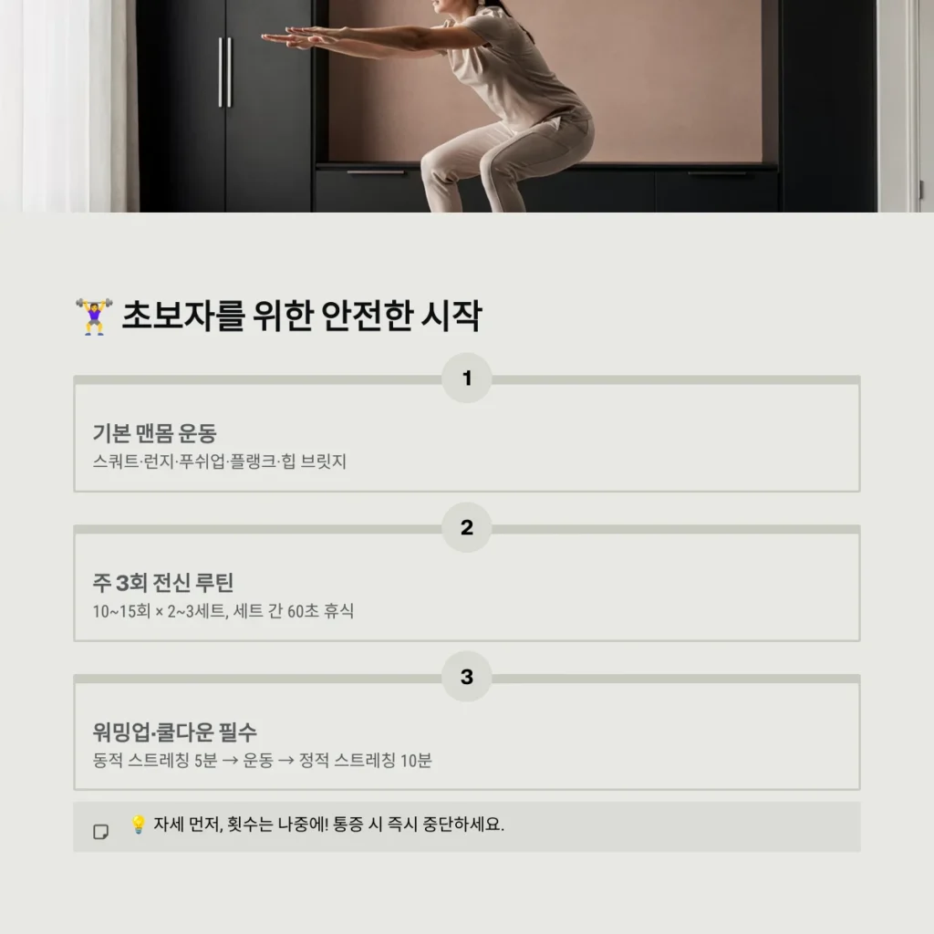 초보자를 위한 안전한 시작