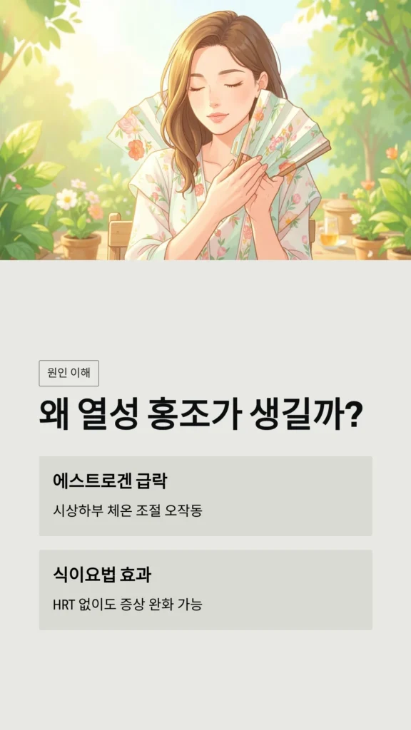 왜 열성 홍조가 생길까?