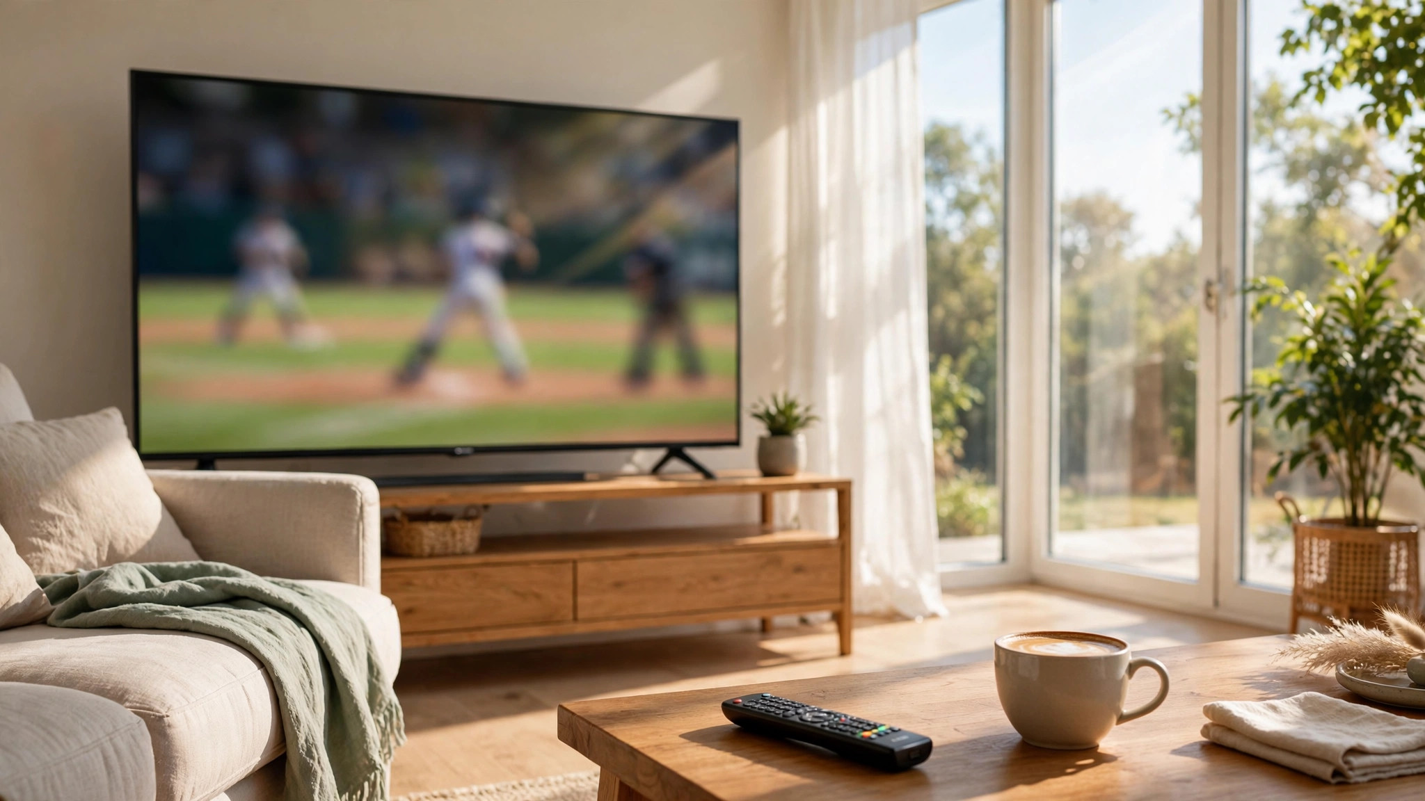 NBA·MLB 해외스포츠 합법 중계 가이드|쿠팡플레이·SPOTV·애플TV+로 보는 법 4 거실 TV로 보는 NBA·MLB 중계